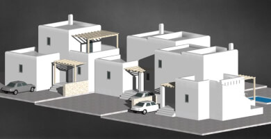 Οικιστικό Έργο στο φημισμένο Καστράκι της Νάξου Φωτογραφία 