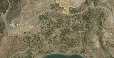 Panoramic plot with sea view in Rodakino Photo 