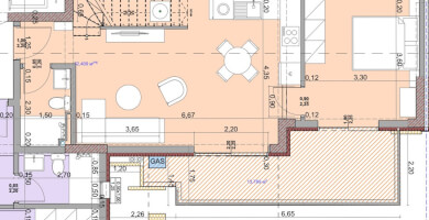 Διώροφο διαμέρισμα 90 μ² στα περίχωρα Θεσσαλονίκης Φωτογραφία 